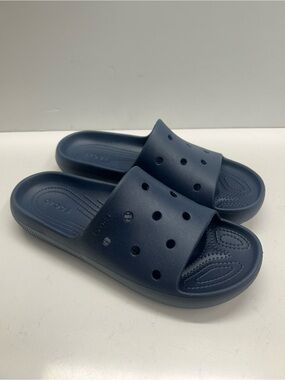 CROCS Navy Slide Clogs Size 11M